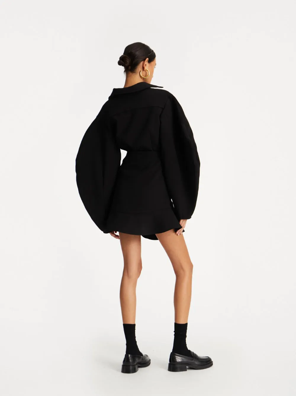 SUITTING MINI RUFFLE SKIRT sold by Lord & Taylor product image thumbnail 3