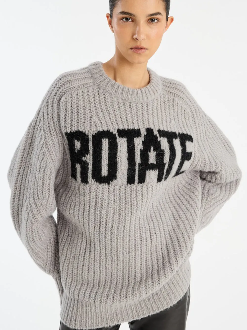 KNITTED LOGO SWEATER sold by Lord & Taylor product image thumbnail 4