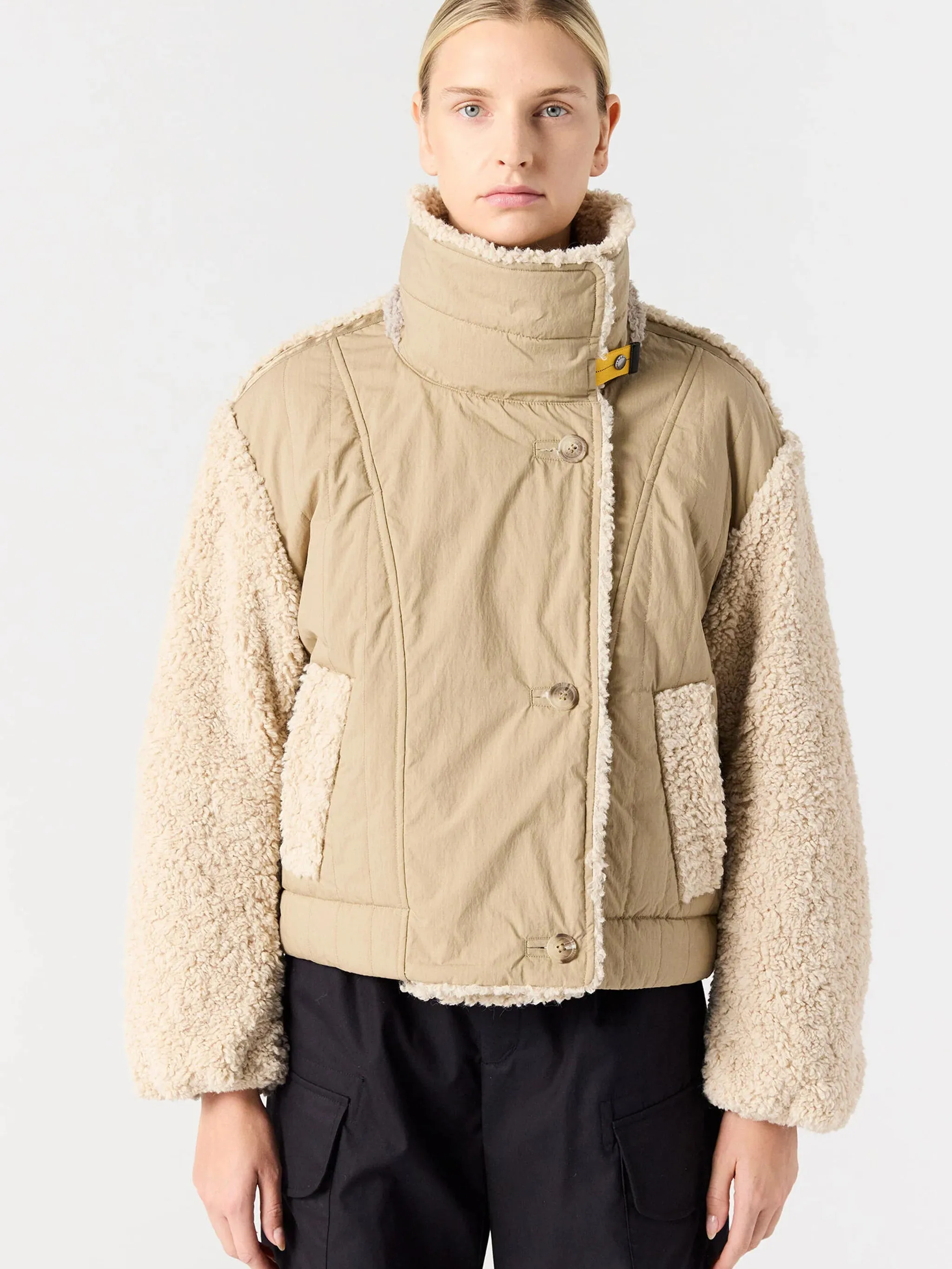 KAEDE - FLEECE BOMBER JACKET sold by Lord & Taylor product image thumbnail 3