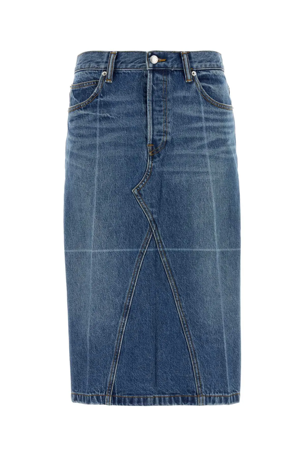 DENIM MIDI SKIRT sold by Lord & Taylor