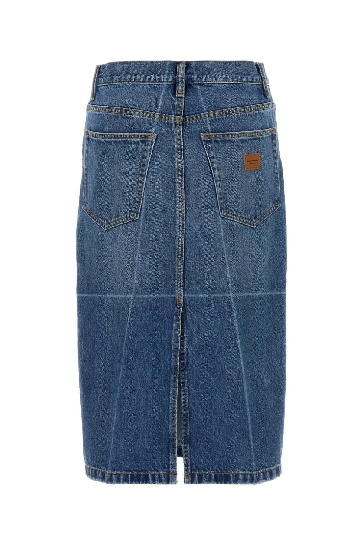 DENIM MIDI SKIRT sold by Lord & Taylor product image thumbnail 2