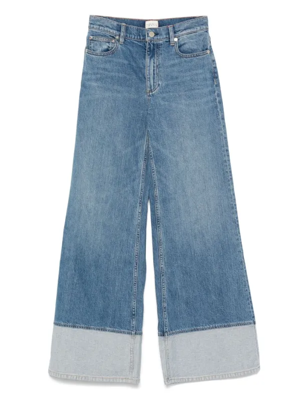 WILSON WIDE-LEG DENIM JEANS sold by Lord & Taylor