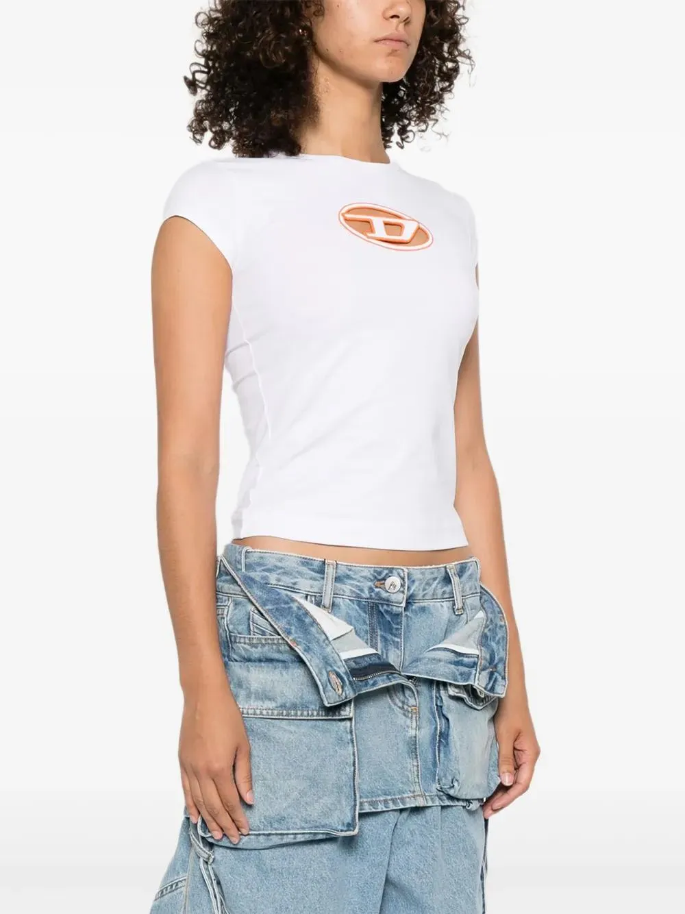 T-ANGIE CUT-OUT STYLE T-SHIRT sold by Lord & Taylor product image thumbnail 3
