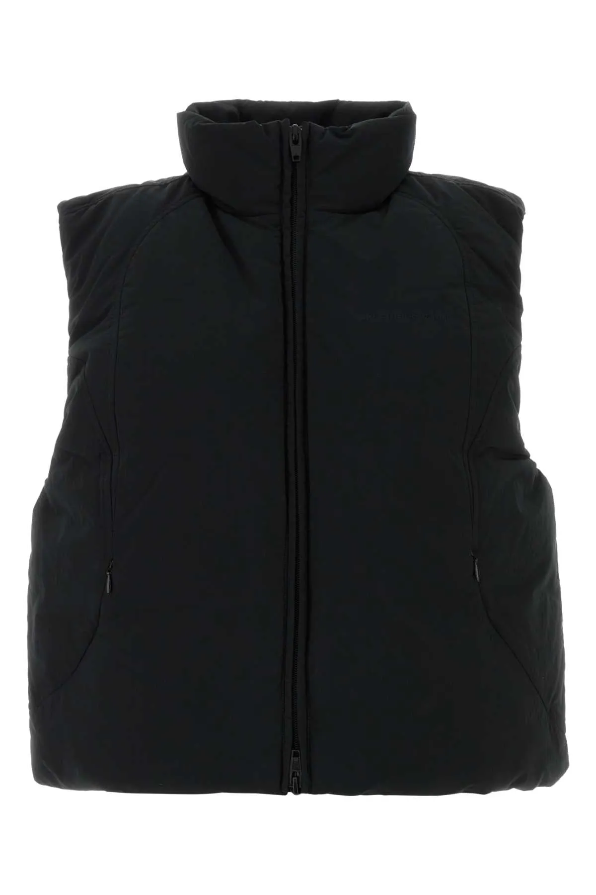 BLACK POLYESTER BLEND SLEEVELESS DOWN JACKET sold by Lord & Taylor
