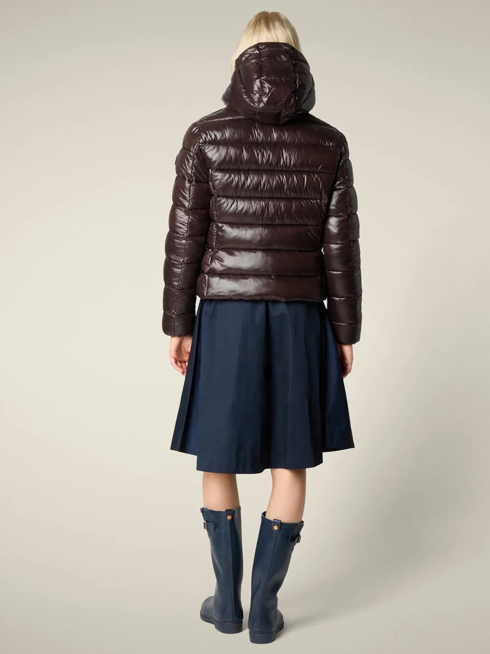 COSMARY SLIM FIT DOWN JACKET WITH LAQUÉ FINISH sold by Lord & Taylor product image thumbnail 3
