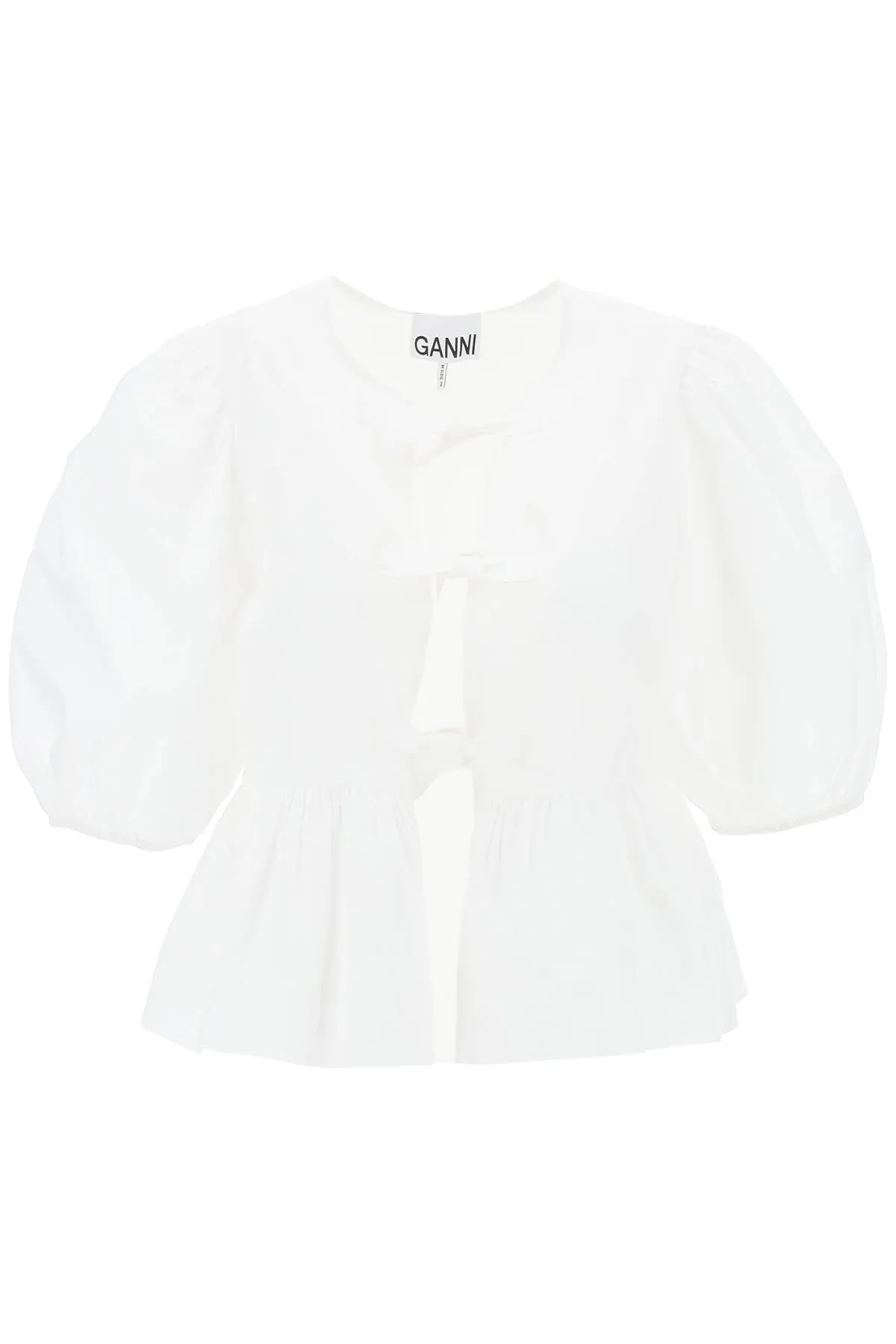 COTTON PEPLUM TOP sold by Lord & Taylor