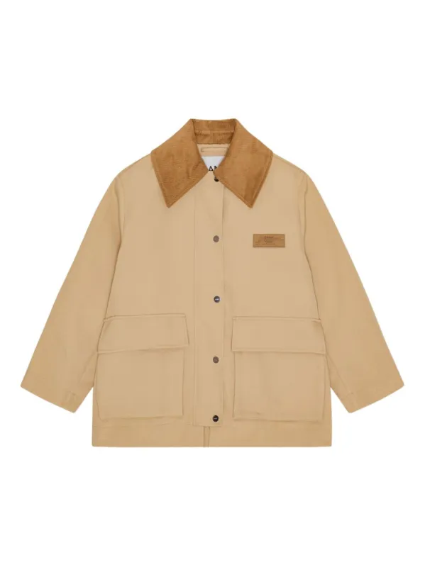 UTILITY JACKET WITH CORDUROY COLLAR sold by Lord & Taylor
