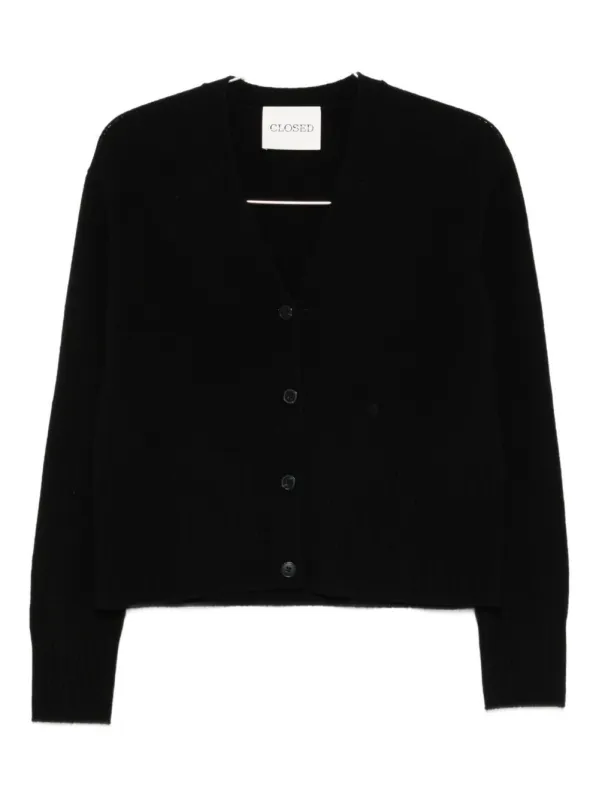 WOOL V-NECKED CARDIGAN sold by Lord & Taylor