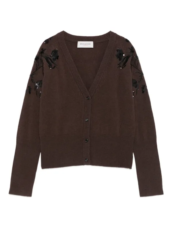 DARK BROWN WOOL SWEATER sold by Lord & Taylor