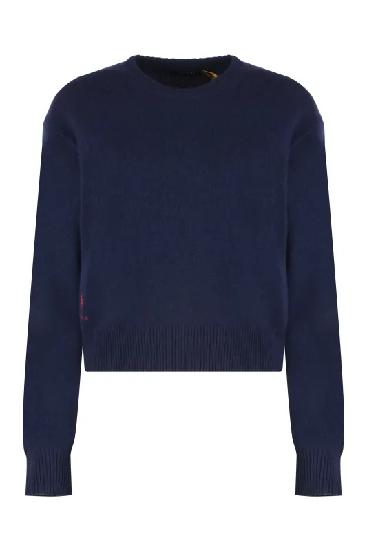 WOOL-BLEND CREW-NECK SWEATER sold by Lord & Taylor