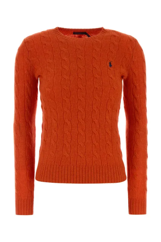 ORANGE WOOL BLEND SWEATER sold by Lord & Taylor
