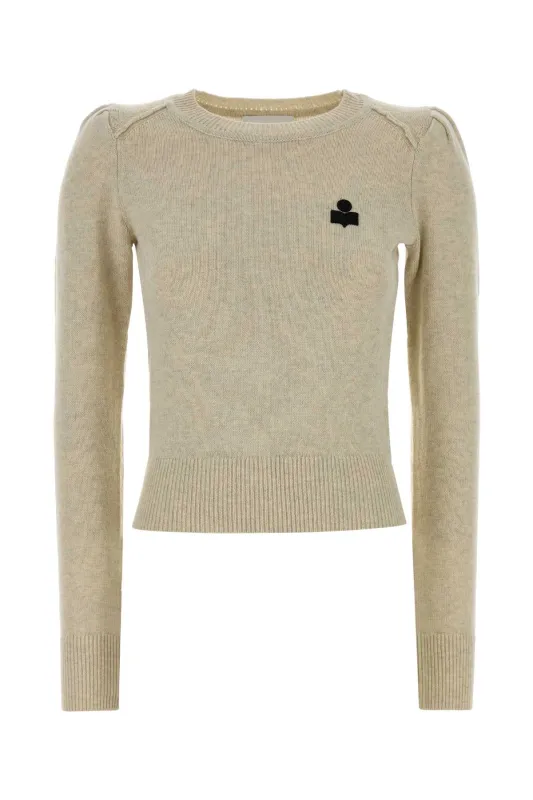 MELANGE CREAM COTTON BLEND ABELLE SWEATER made by Lord & Taylor