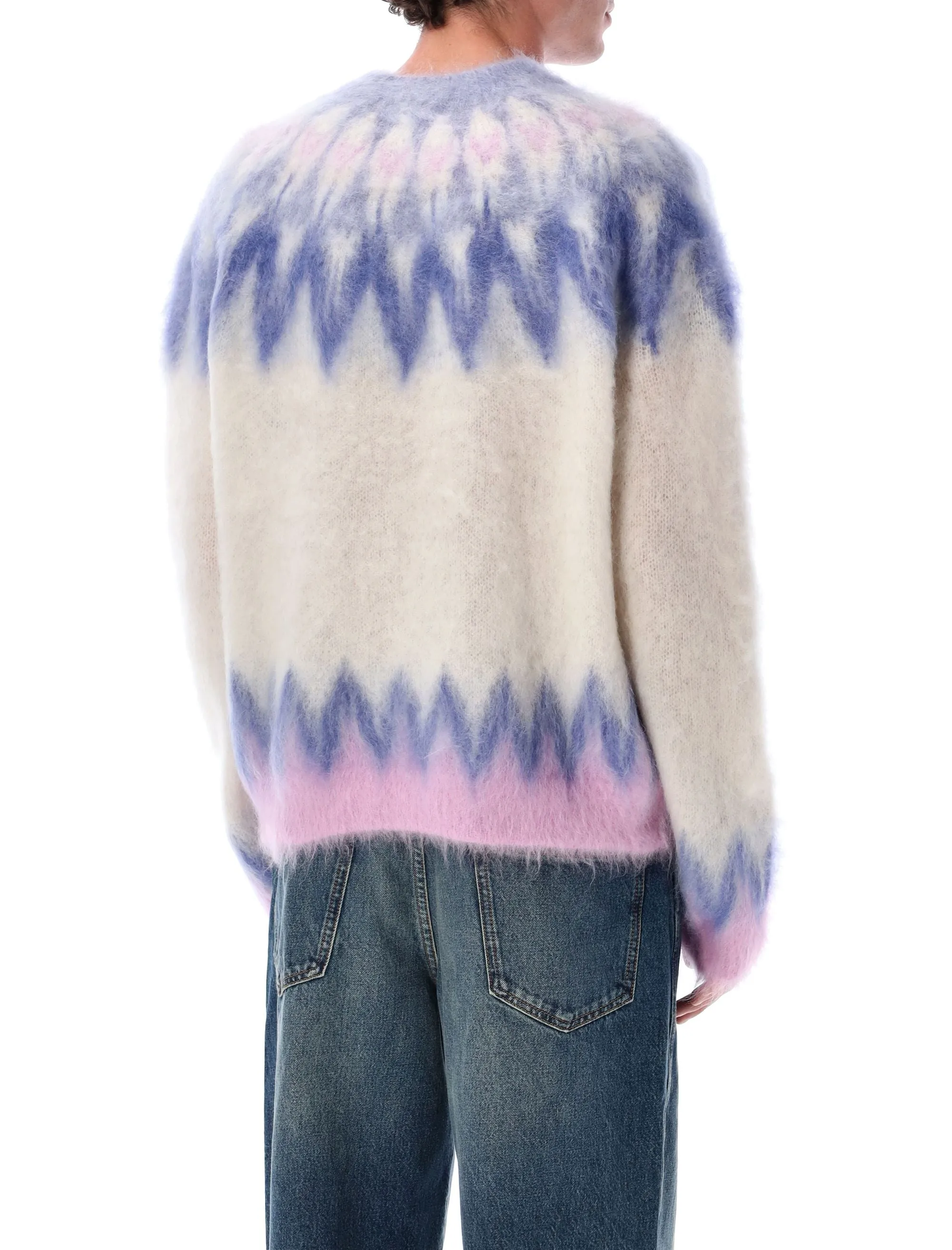 MARANT NICOLAS MOHAIR BLEND SWEATER WITH FAIR ISLE PATTERN sold by Lord & Taylor product image thumbnail 2