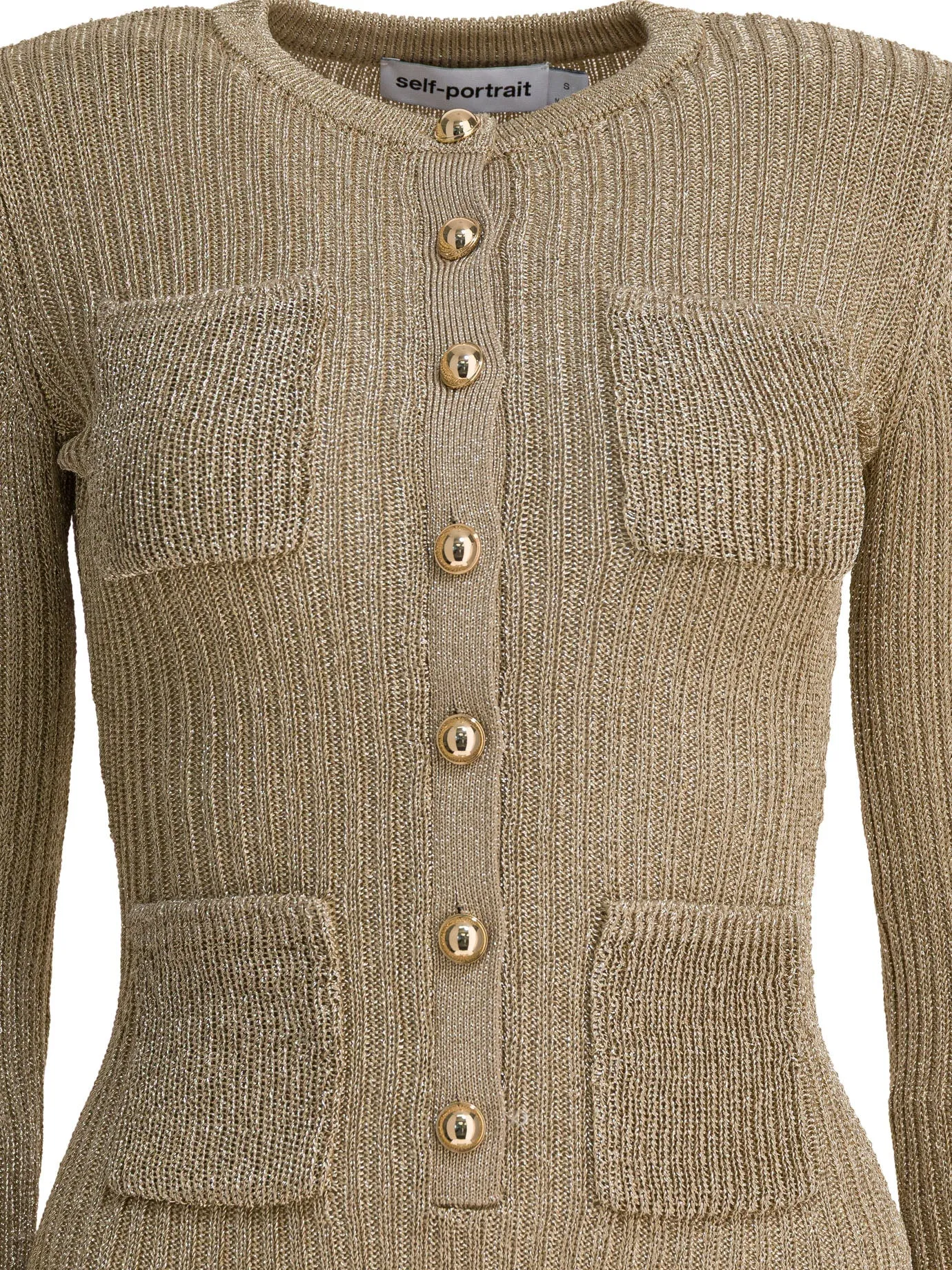 SHORT LUREX KNIT DRESS sold by Lord & Taylor product image thumbnail 3