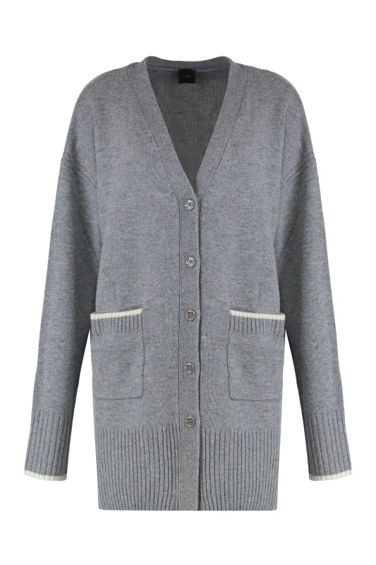 TASMANIA WOOL AND CASHMERE CARDIGAN sold by Lord & Taylor