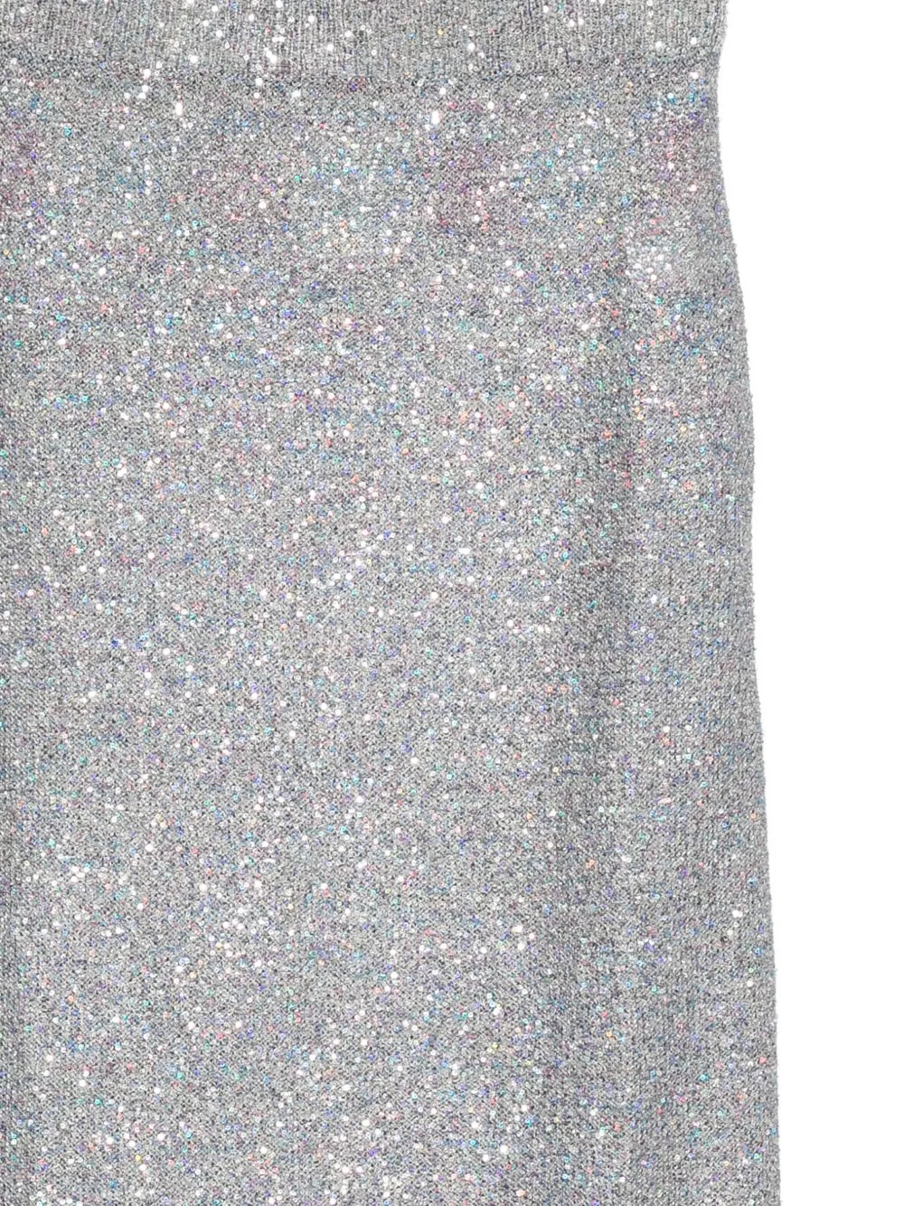 SILVER SILK & NYLON SKIRT sold by Lord & Taylor product image thumbnail 2
