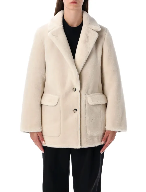REVERSIBLE FAUX FUR COAT WITH SUEDE INTERIOR sold by Lord & Taylor