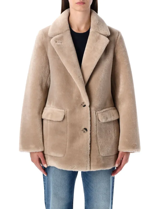 REVERSIBLE FAUX FUR COAT WITH SUEDE INTERIOR sold by Lord & Taylor