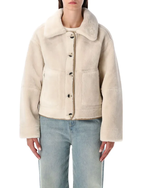 REVERSIBLE FAUX FUR JACKET WITH SUEDE INTERIOR sold by Lord & Taylor