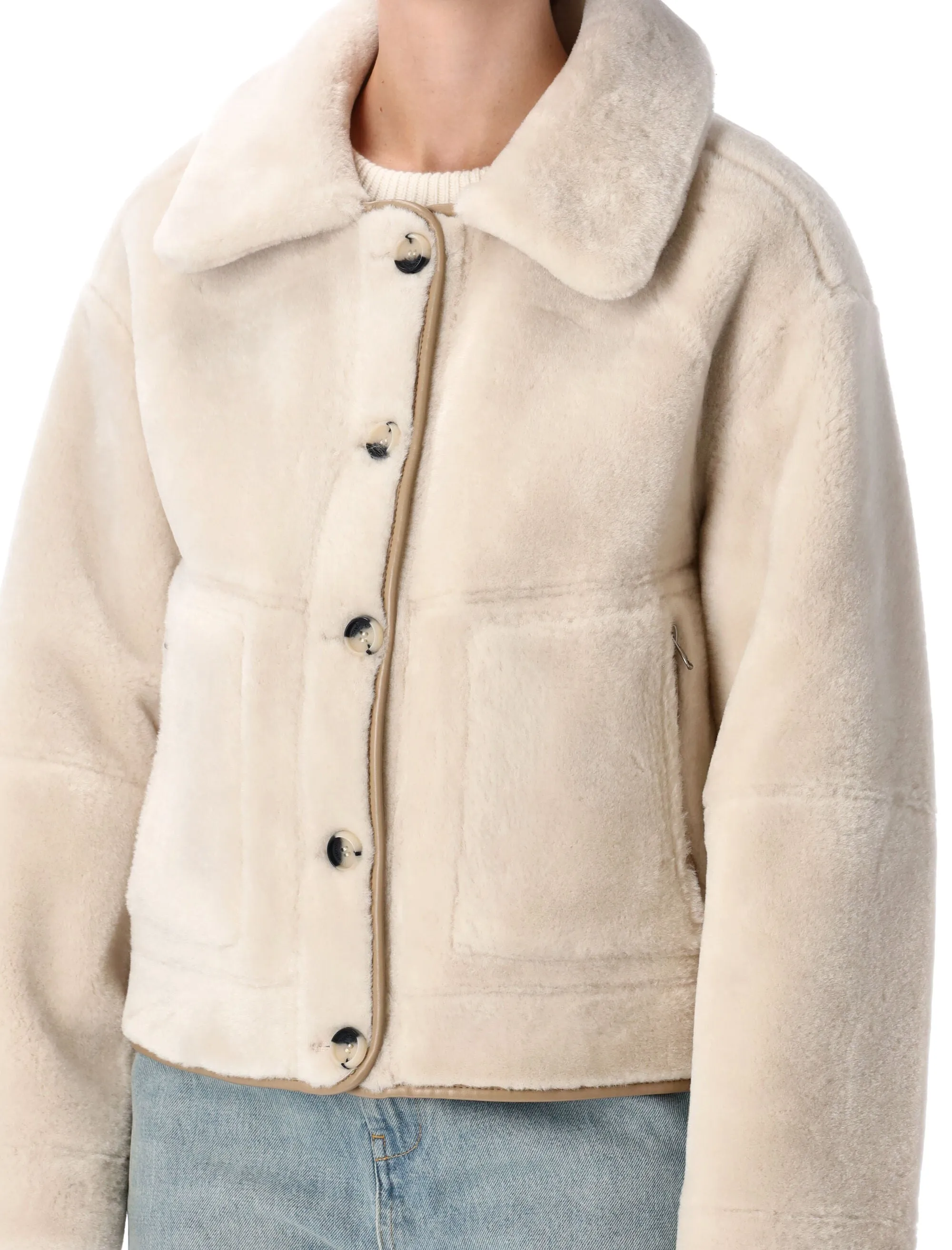REVERSIBLE FAUX FUR JACKET WITH SUEDE INTERIOR sold by Lord & Taylor product image thumbnail 3