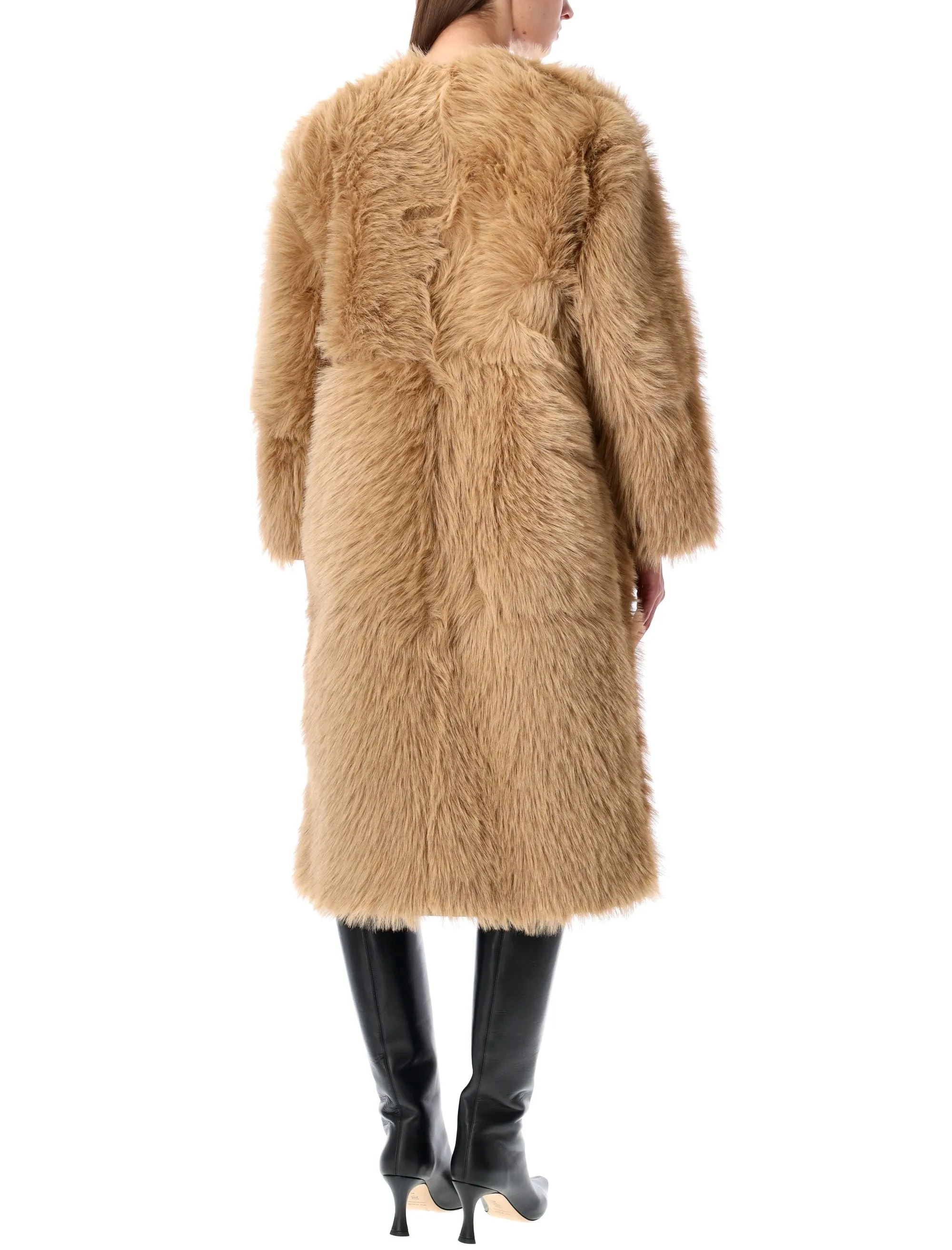 FAUX FUR COAT WITH SUEDE INTERIOR sold by Lord & Taylor product image thumbnail 2