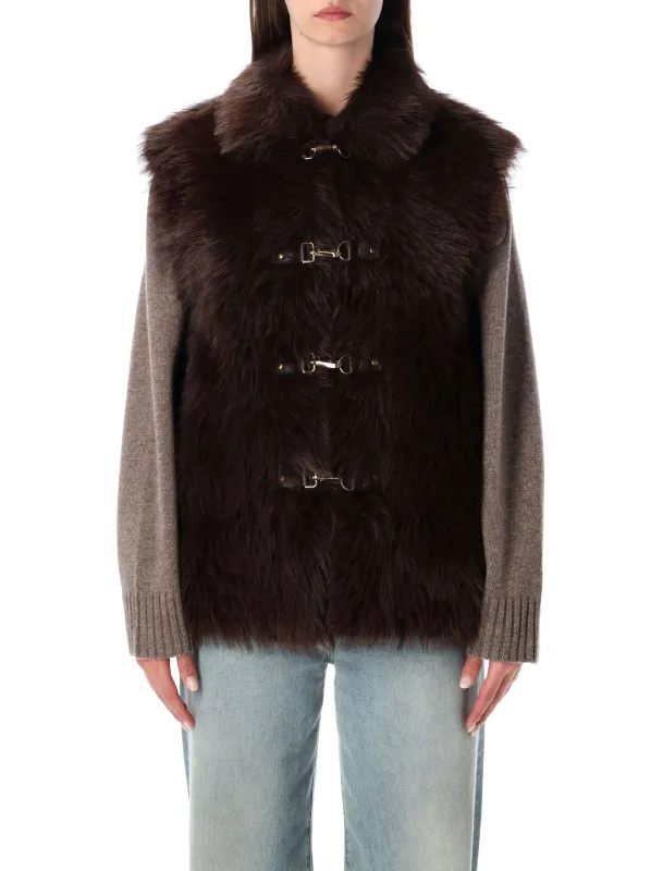 REVERSIBLE FAUX FUR GILET sold by Lord & Taylor