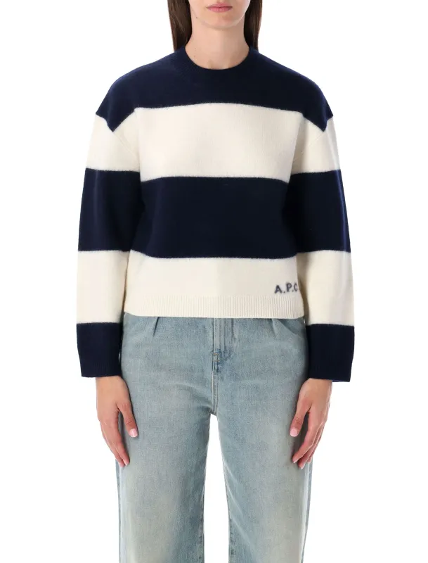 A.P.C. PENNY STRIPED SWEATER sold by Lord & Taylor