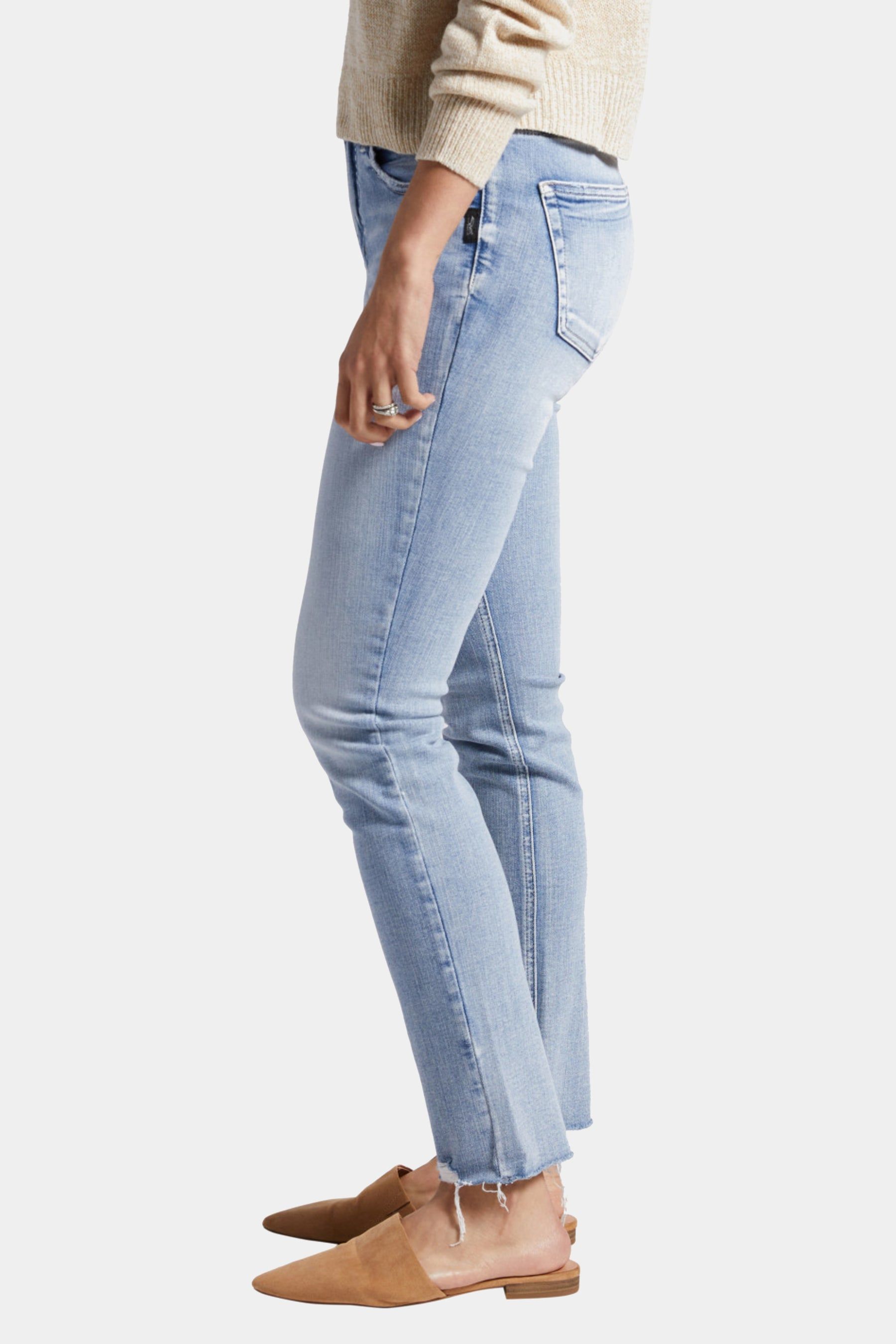 Most Wanted Mid Rise Straight Leg Jeans sold by Lord & Taylor product image thumbnail 4