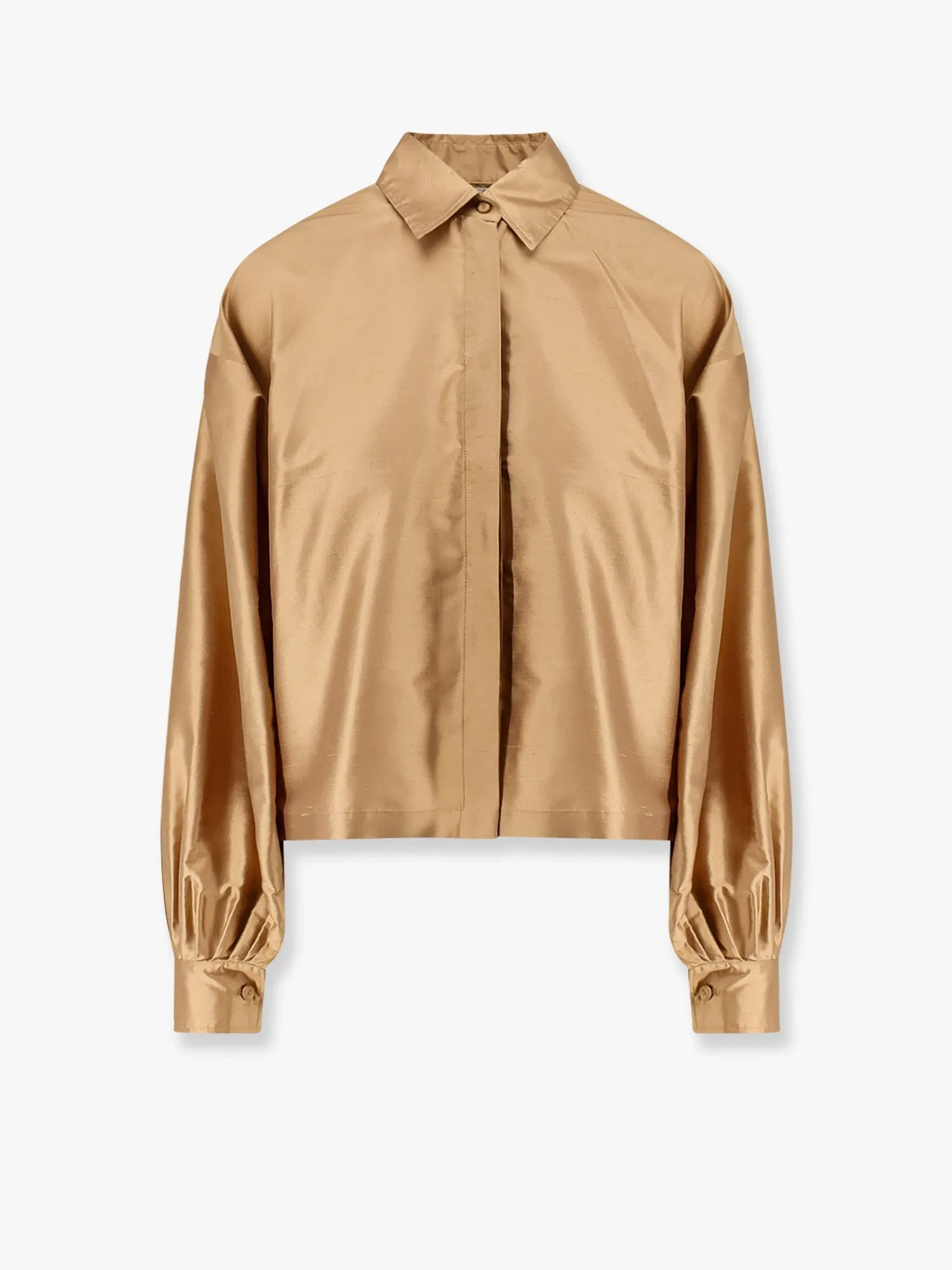 Max Mara Scalata Shantung Shirt sold by Lord & Taylor