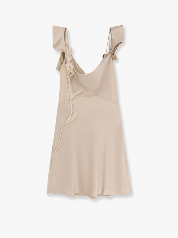 Satin Mini Dress with Floral Details sold by Lord & Taylor