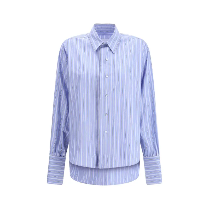 Light Blue Cotton Pattern Shirt sold by Lord & Taylor