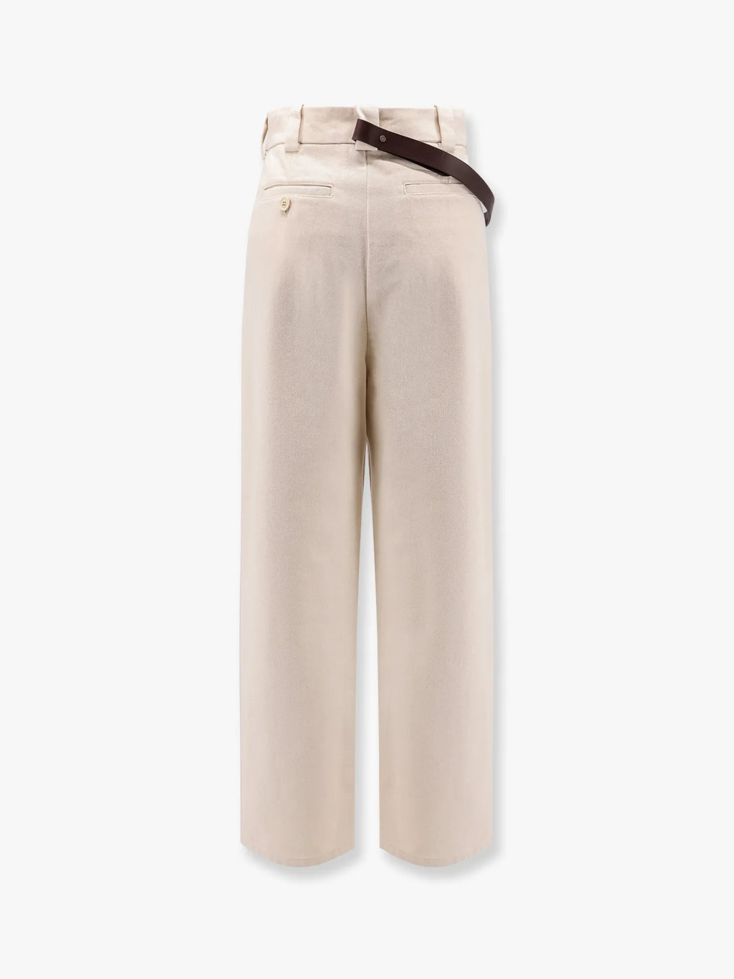 Reimagine Cotton Trousers with Crossover and Belt sold by Lord & Taylor product image thumbnail 2