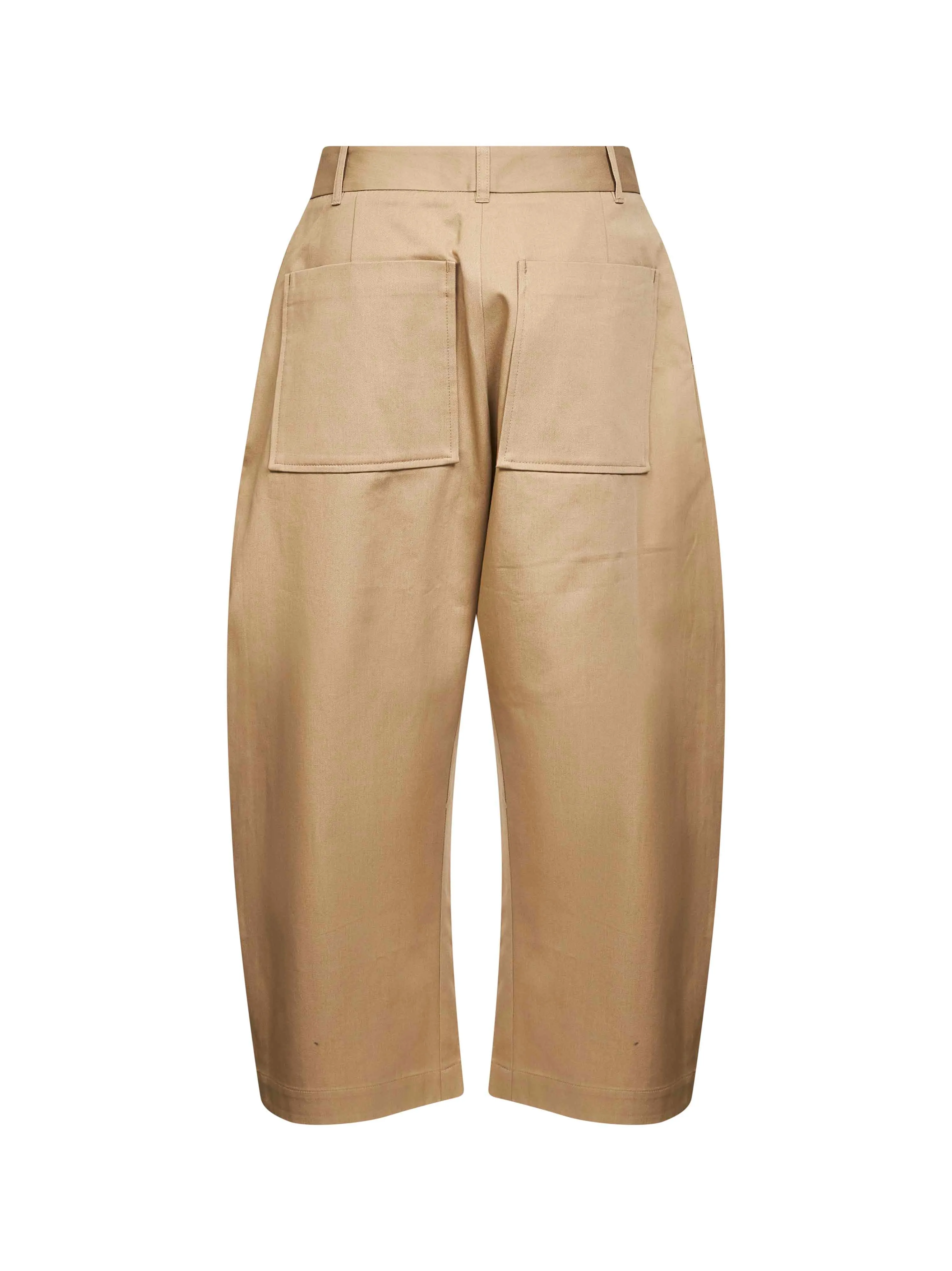 Chalco Cropped Twill Trousers sold by Lord & Taylor product image thumbnail 2