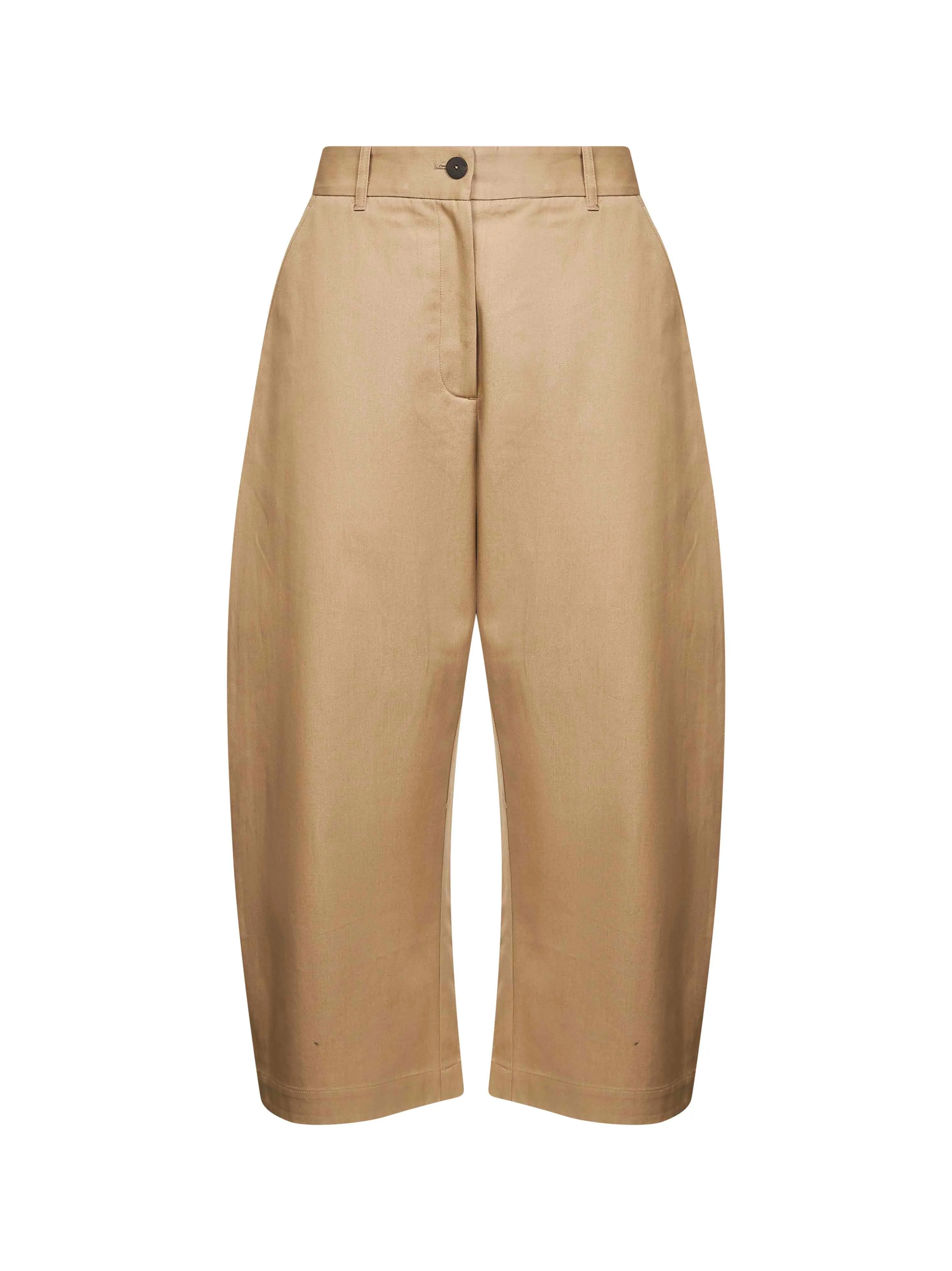 Chalco Cropped Twill Trousers sold by Lord & Taylor