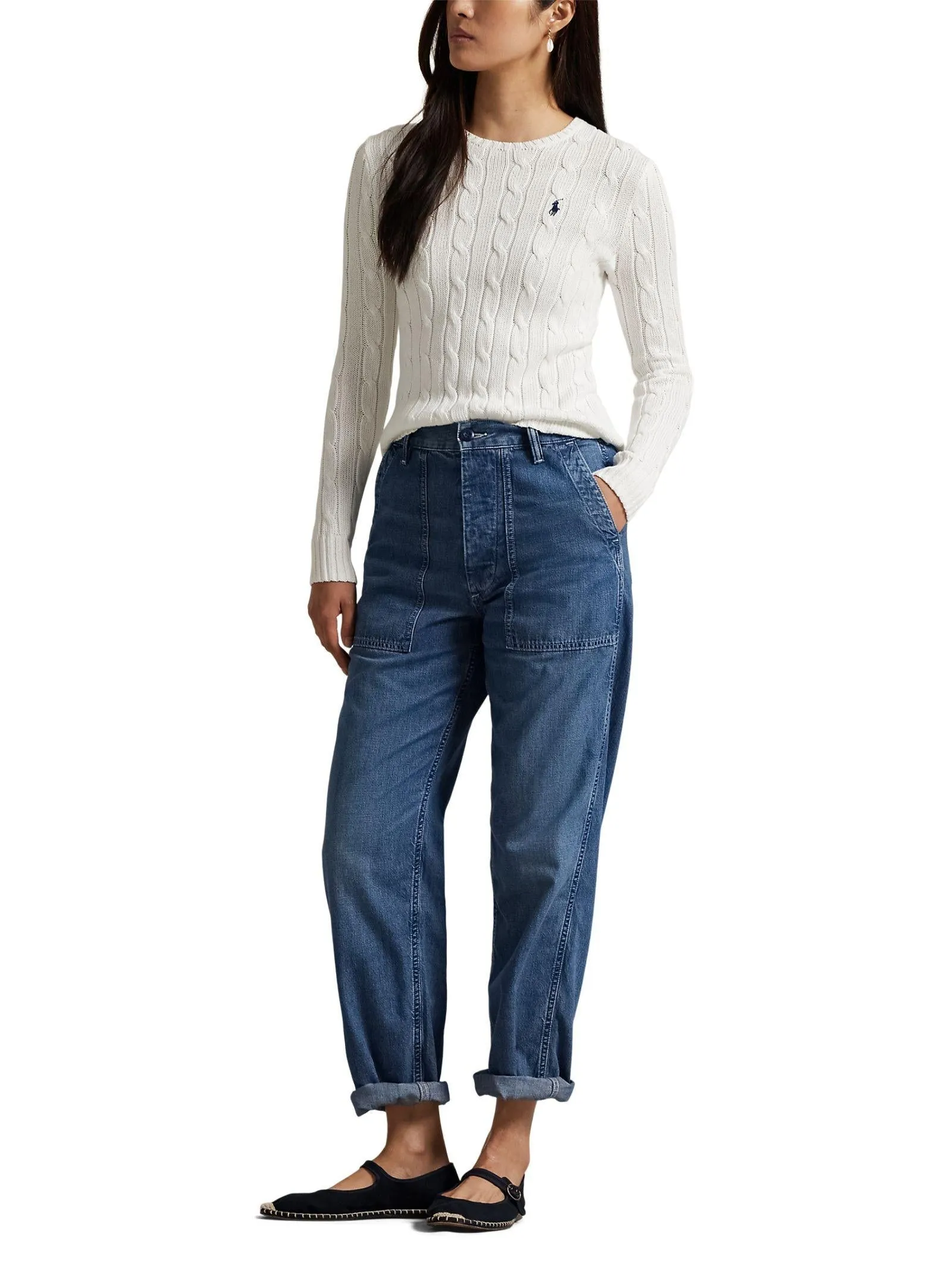 Polo Ralph Lauren White Sweater sold by Lord & Taylor product image thumbnail 2