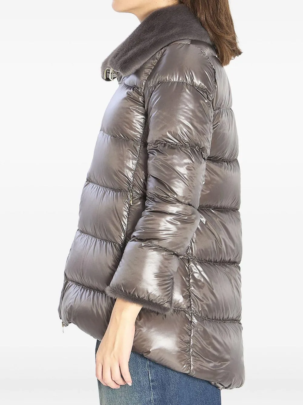Herno Down Jacket in Grey sold by Lord & Taylor product image thumbnail 2