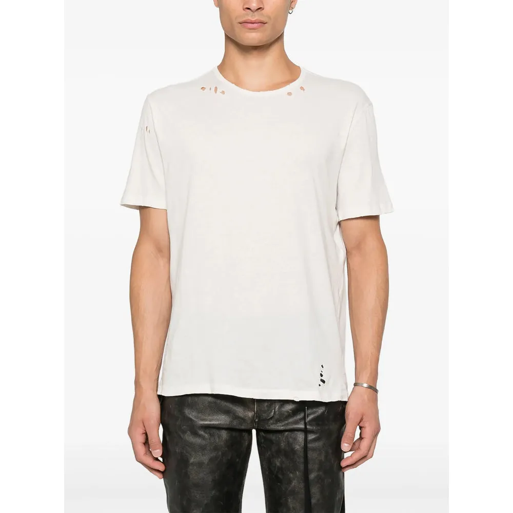 Ann Demeulemeester Distressed T-shirt sold by Lord & Taylor product image thumbnail 3