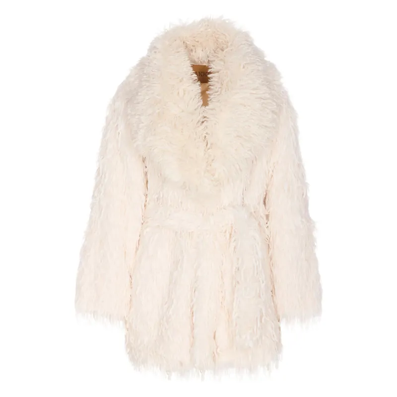 Fur Jacket with Belted Waist sold by Lord & Taylor