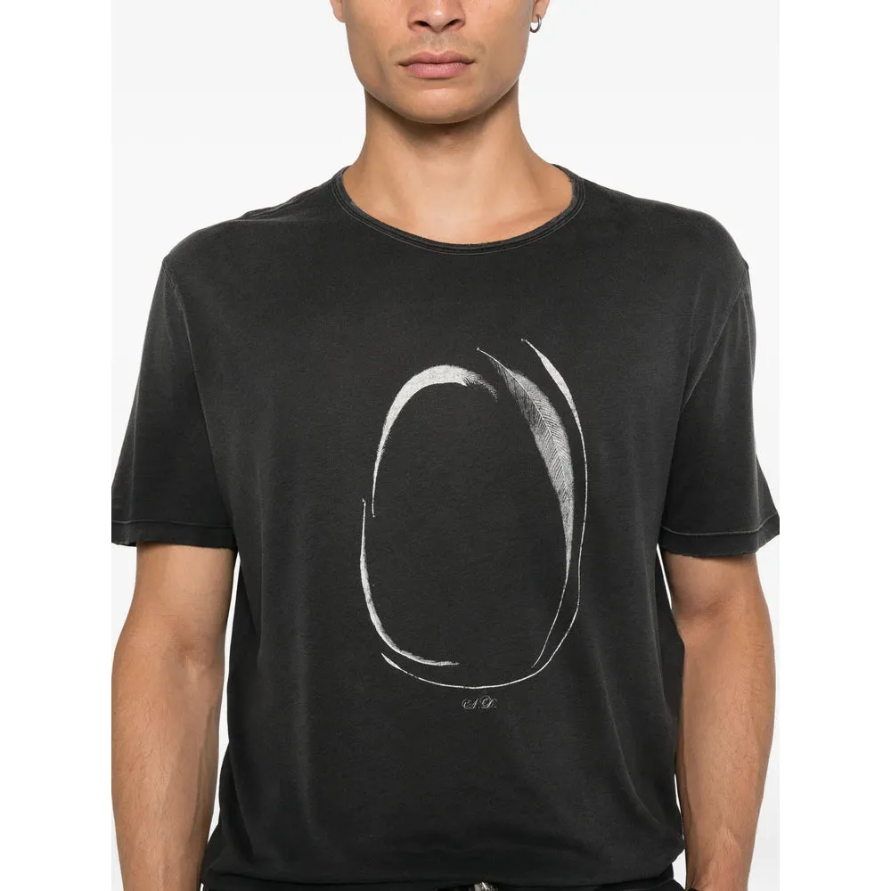 Ann Demeulemeester Dark Grey T-shirt sold by Lord & Taylor product image thumbnail 3