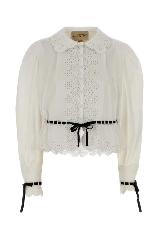 WHITE POPLIN SHIRT sold by Lord & Taylor
