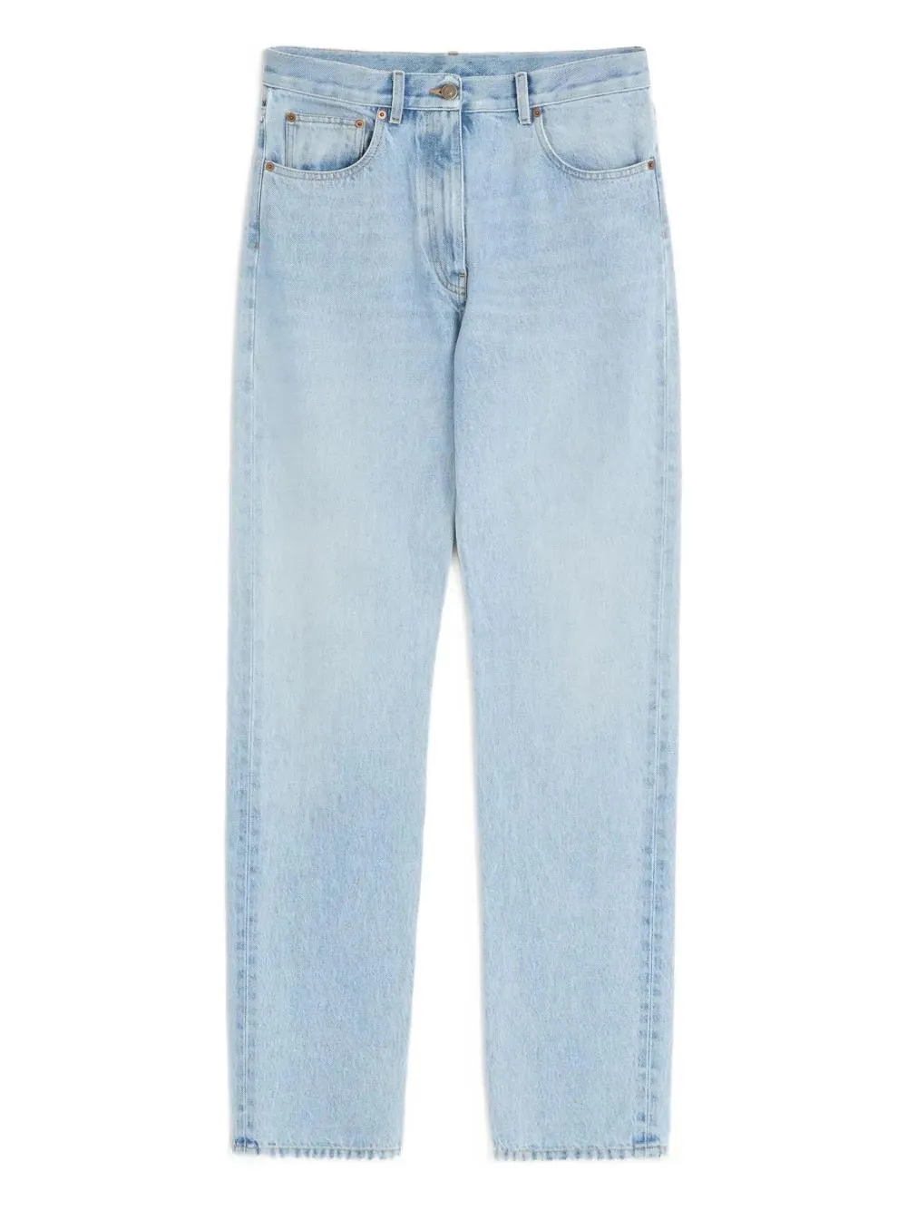 LIGHT BLUE 5-POCKETS COTTON JEANS sold by Lord & Taylor