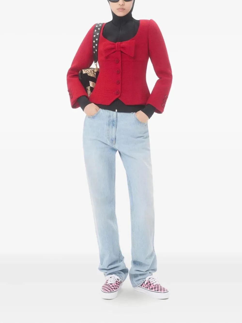 LIGHT BLUE 5-POCKETS COTTON JEANS sold by Lord & Taylor product image thumbnail 2