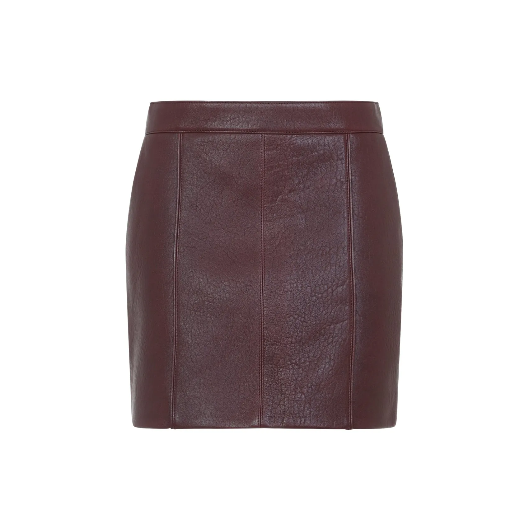PURPLE LAMB LEATHER MINI SKIRT sold by Lord & Taylor product image thumbnail 2