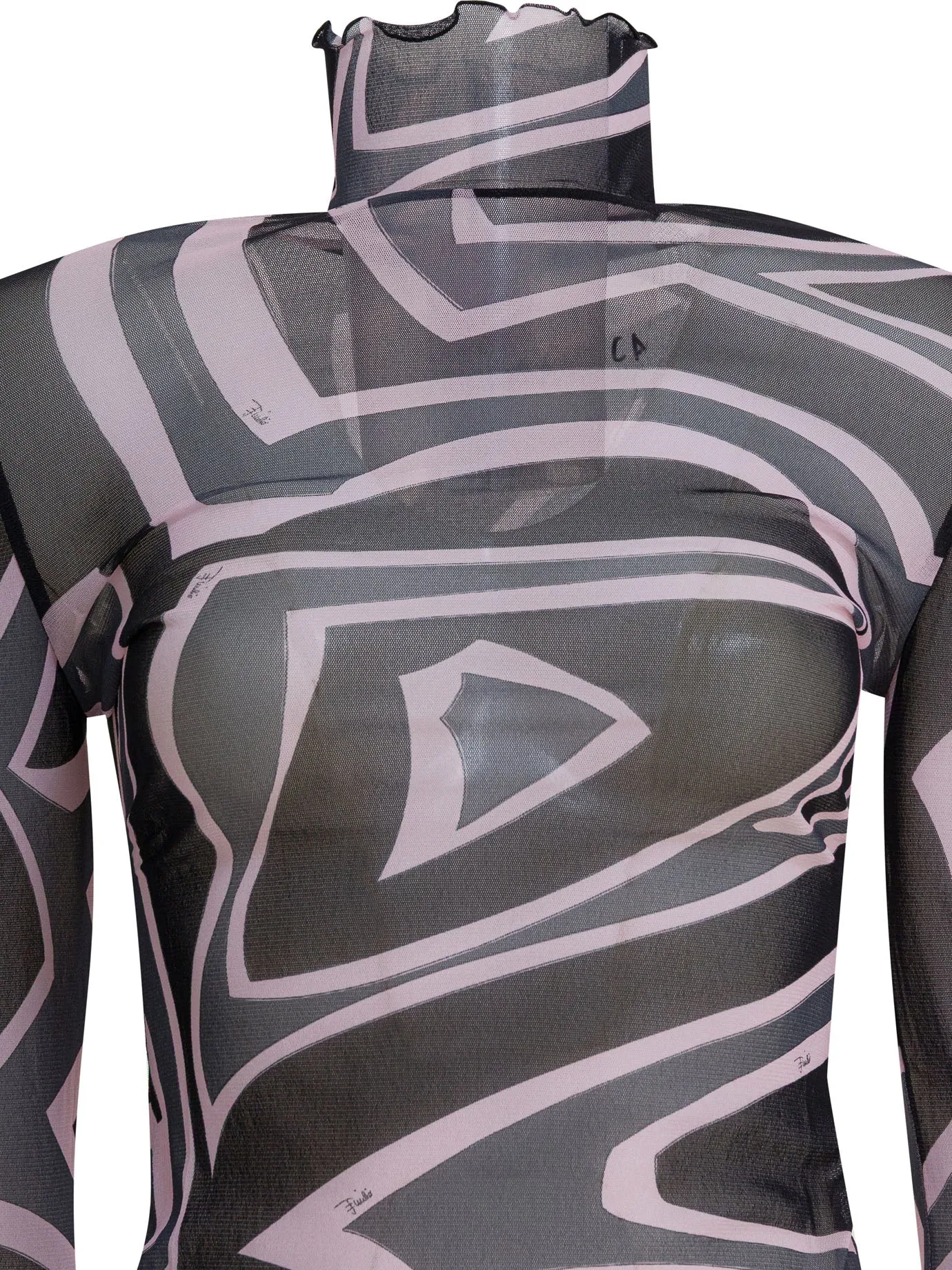 LABIRINTO PRINT TULLE T-SHIRT sold by Lord & Taylor product image thumbnail 3