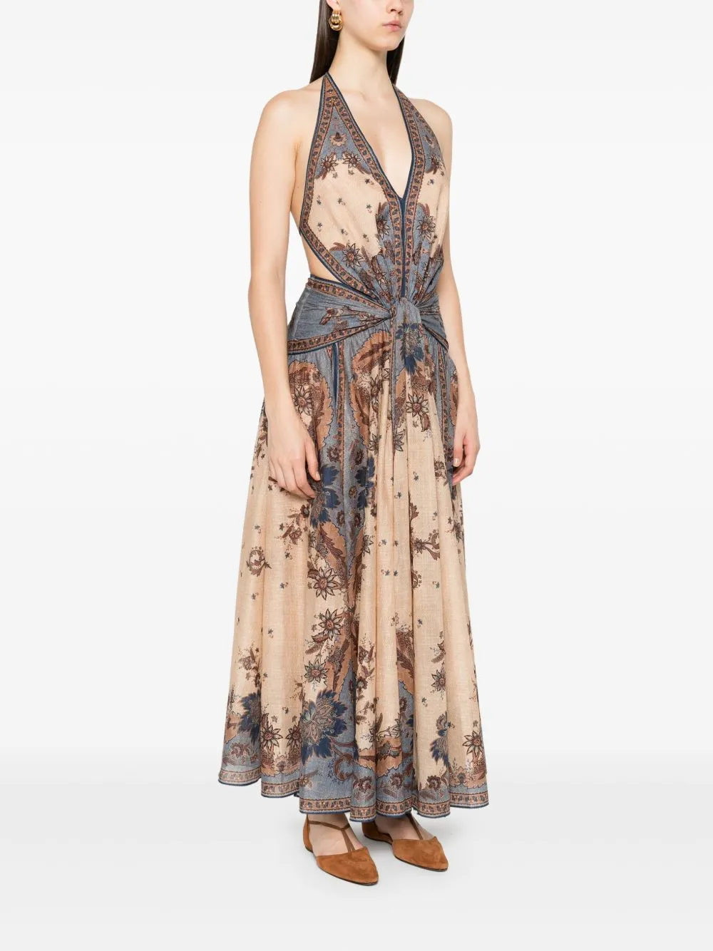 PRINTED COTTON ASCENSION DRESS sold by Lord & Taylor product image thumbnail 2