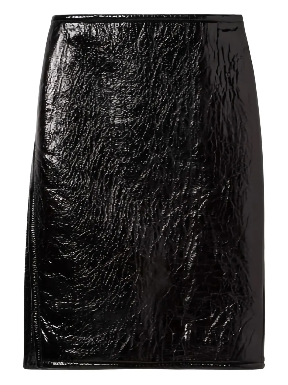 BLACK LEATHER SKIRT sold by Lord & Taylor