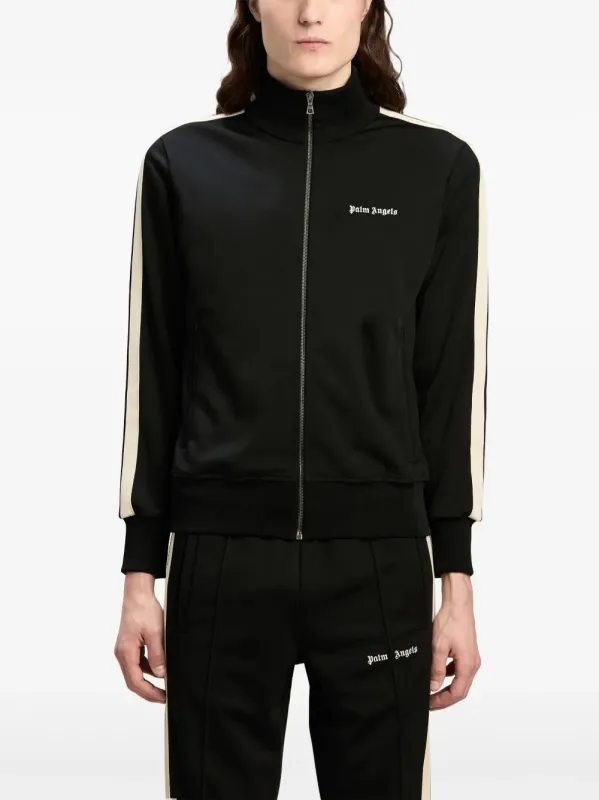 BLACK POLYESTER TRACK JACKET sold by Lord & Taylor