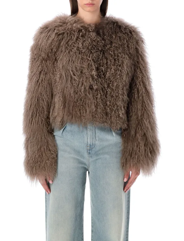 MONGOLIAN SHEARLING JACKET SWORD sold by Lord & Taylor