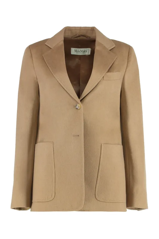 BLAZER IN CAMEL FABRIC sold by Lord & Taylor