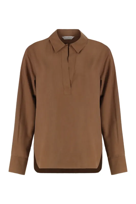 SILK FABRIC SHIRT sold by Lord & Taylor